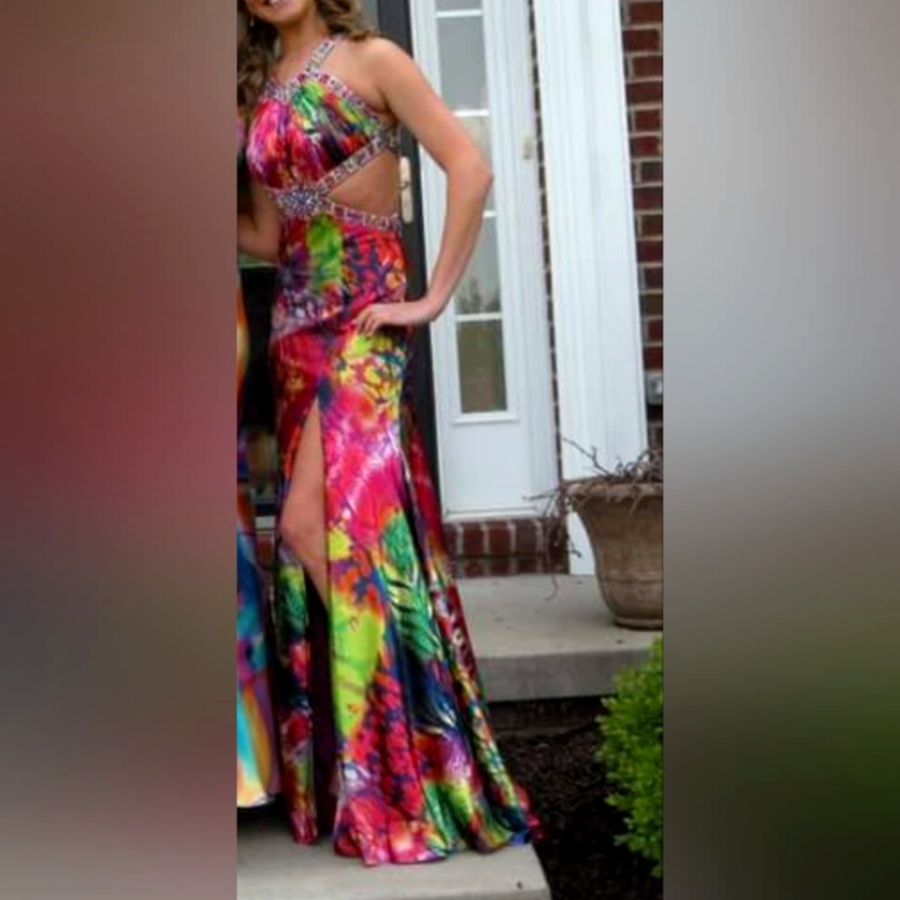 Precious Formals Cut-Out Dress Size 4!
